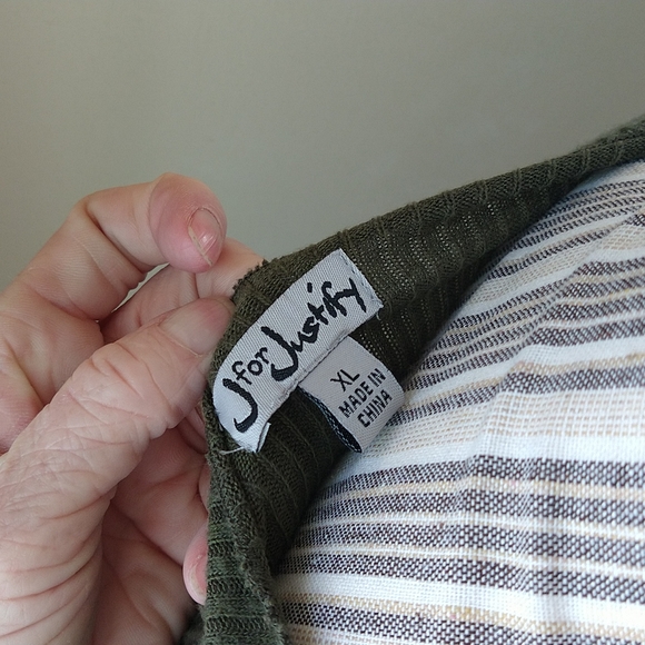 $8 or 3 for 15 dress/tunic olive green - Picture 4 of 9